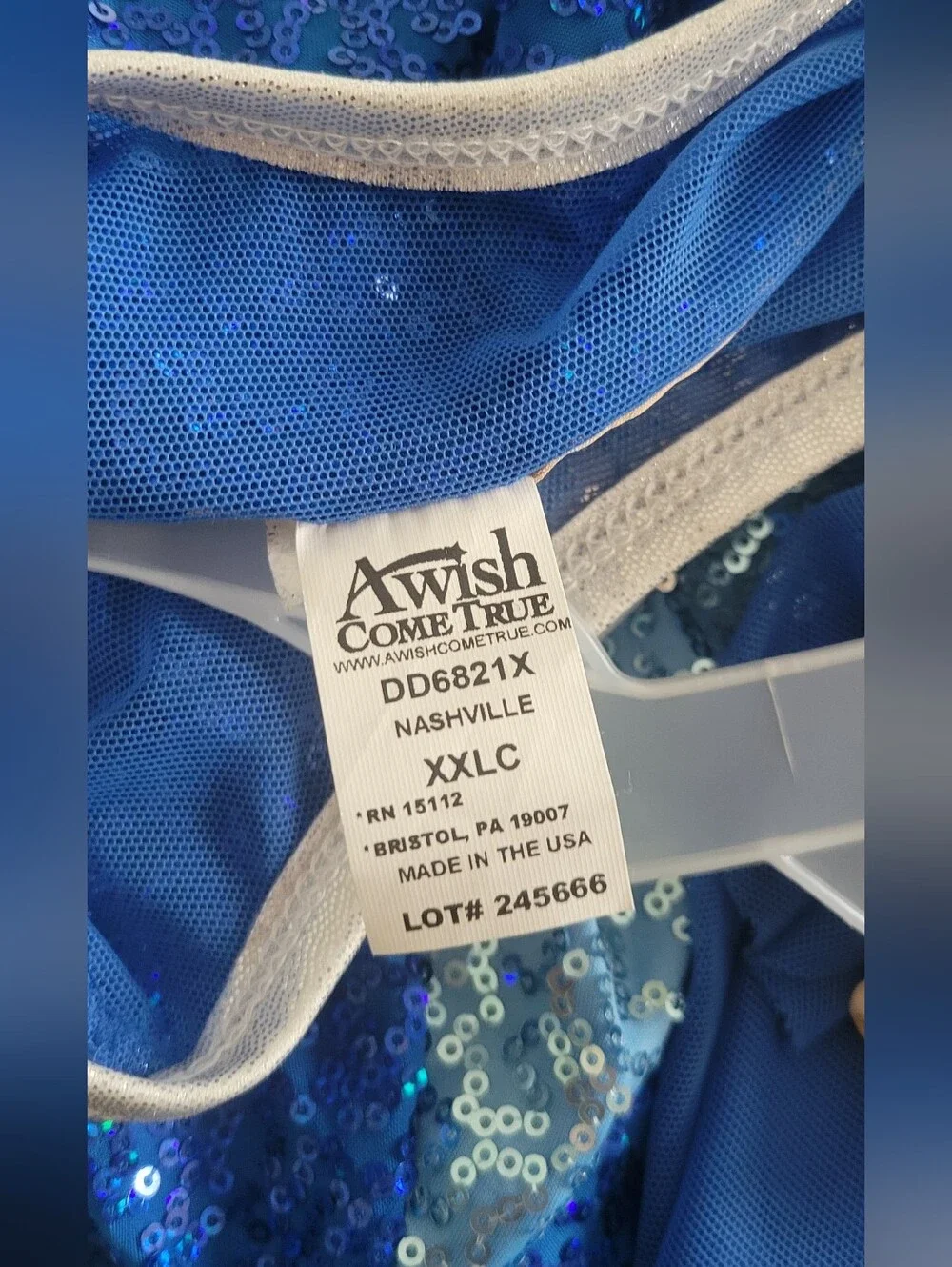 Kids Sequin Costume